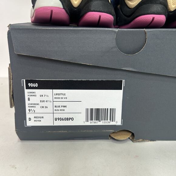 New Balance 9060 “Blue Oasis Real Pink” U9060BPO - Picture 5 of 6